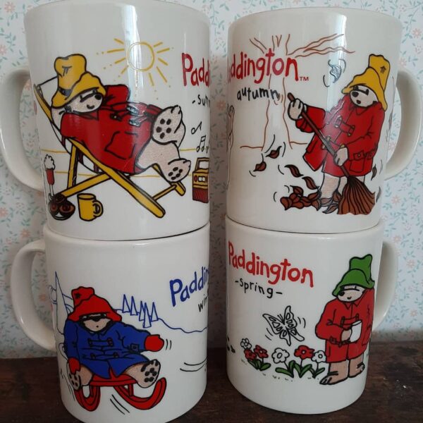 Set 4 bekers Beertje Paddington