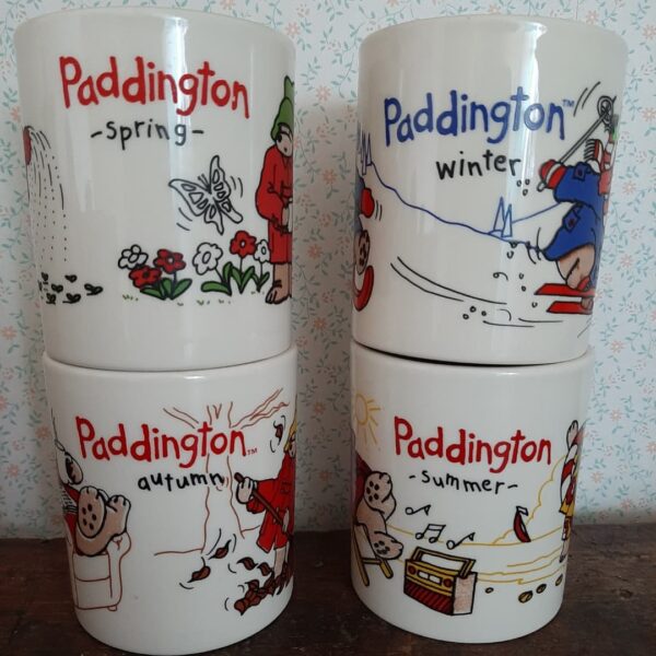 Set 4 bekers Beertje Paddington