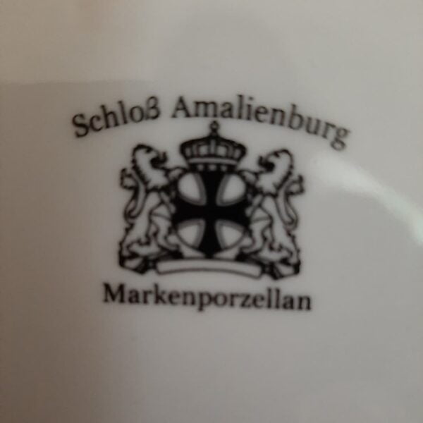 6 bordjes Schloss Amaliënburg
