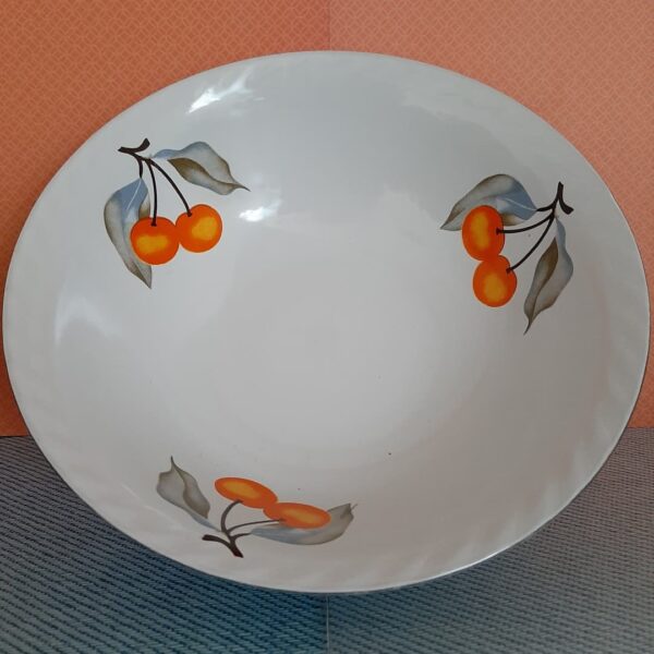 Vintage schaal fruitdecoratie