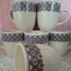 Set Van 6 Grote Bekers Ornamenten