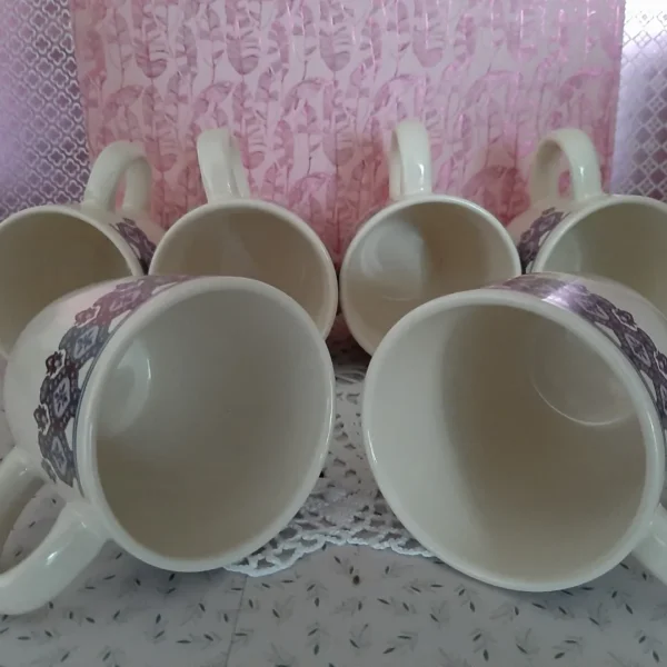 Set Van 6 Grote Bekers Ornamenten