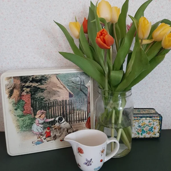 Vintage koektrommel Massilly France