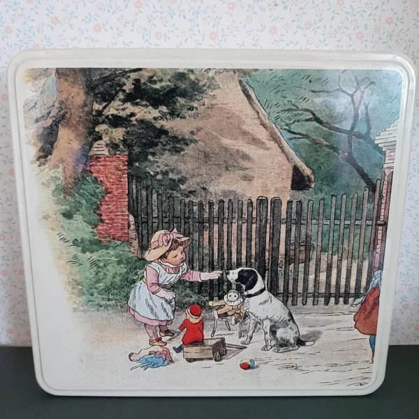 Vintage koektrommel Massilly France