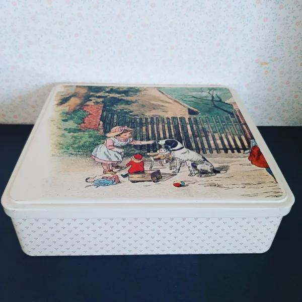 Vintage koektrommel Massilly France