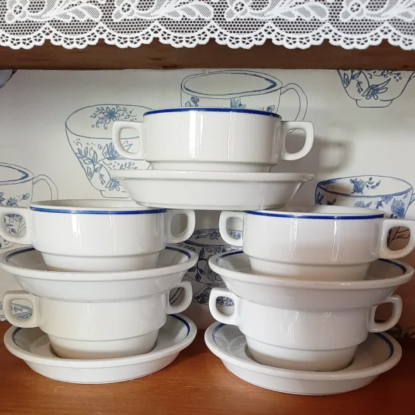 Set 5 Mosa Soepkommen