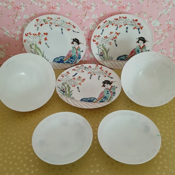 Japans eierporselein Geisha