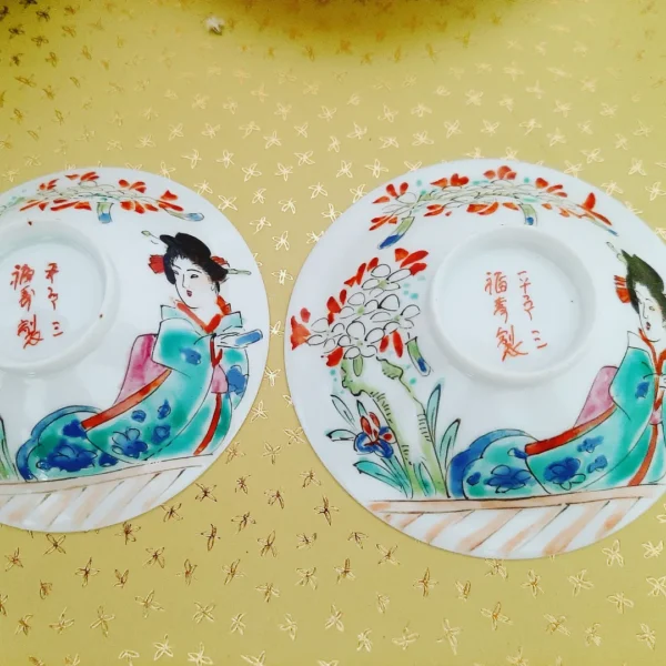 Japans eierporselein Geisha