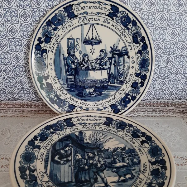 Serie wandborden maanden van het jaar