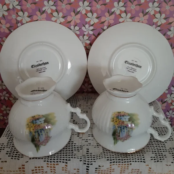 Kop en schotel Elisabethan