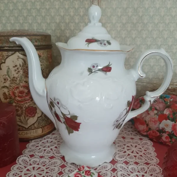 Wawel koffiepot rozen