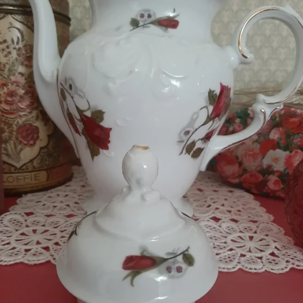 Wawel koffiepot rozen