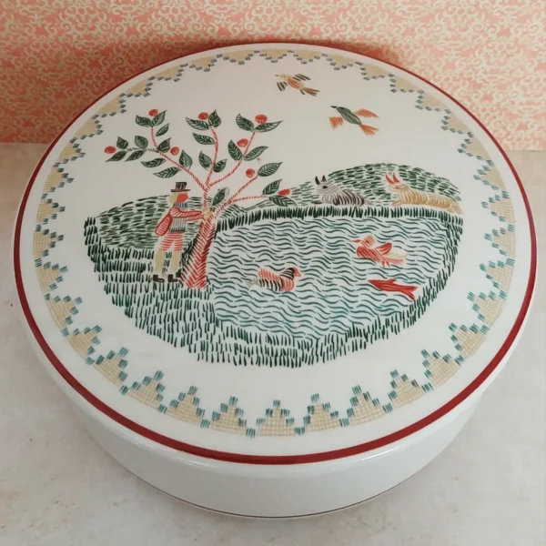 Dekseldoos American Sampler