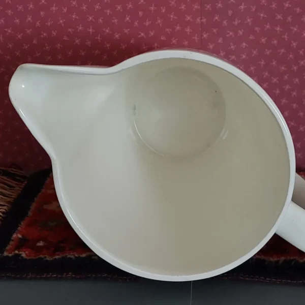 Vintage grote kan fruitdecoratie