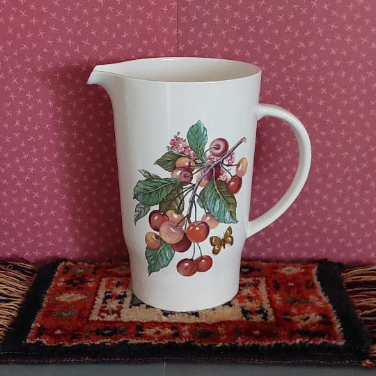 Vintage  hoge kan fruitdecoratie