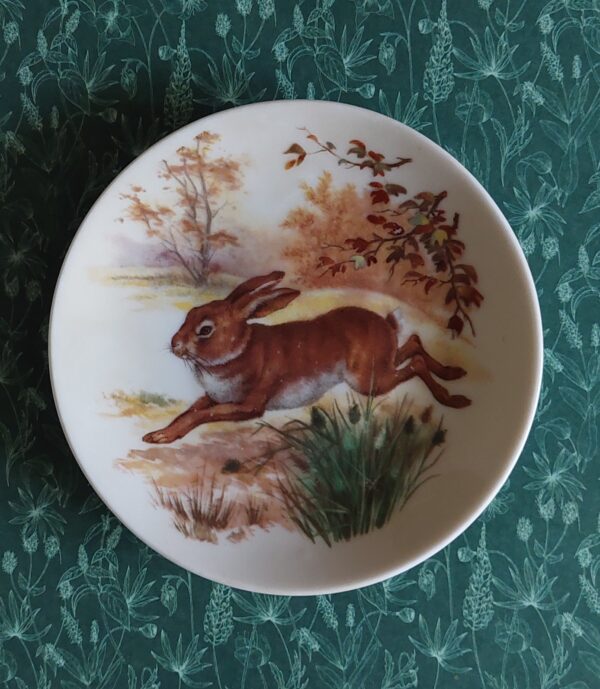 Klein schaaltje met haasdecoratie