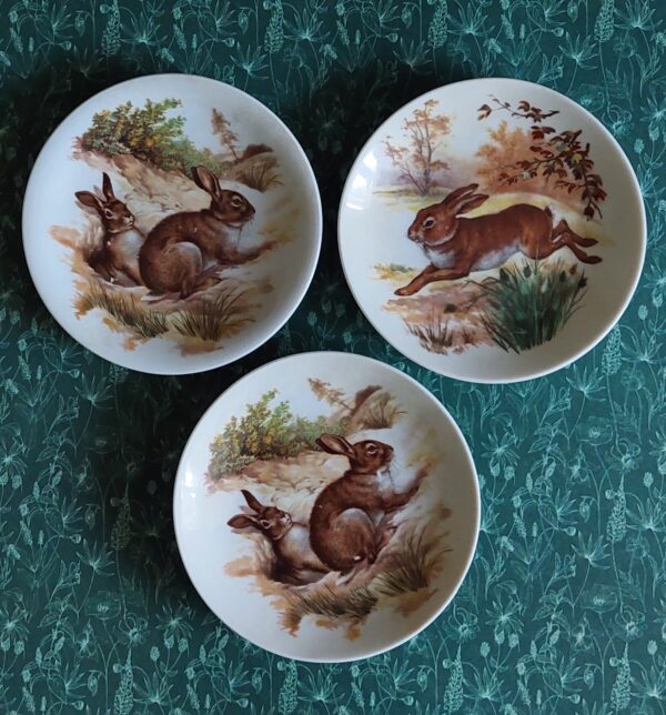 Klein schaaltje haasdecoratie