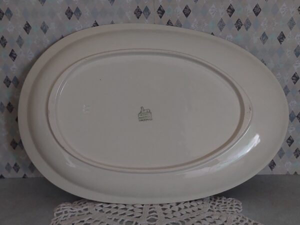 Ovale schaal Petrus Regout & Co