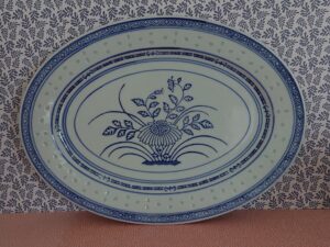 Chinese wanyu serveerschaal