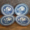 Set Chinese kop en schotels Royal Blue