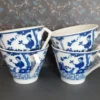 Set Chinese kop en schotels Royal Blue