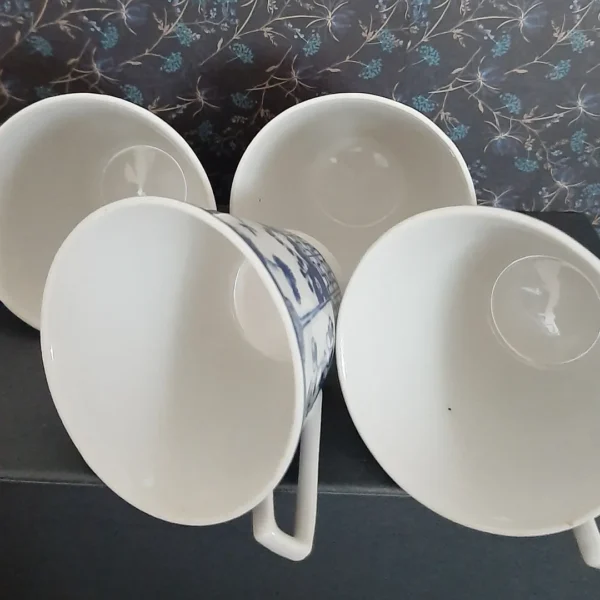 Set Chinese kop en schotels Royal Blue