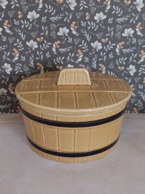 Vintage botervloot Staffel keramiek