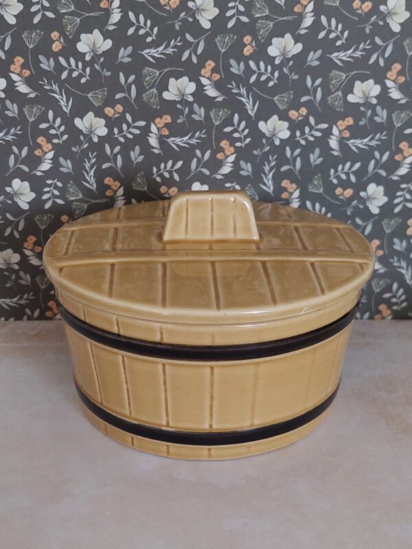 Vintage botervloot Staffel keramiek