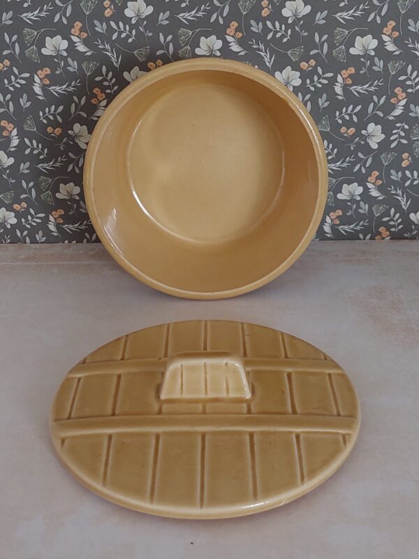 Vintage botervloot Staffel keramiek