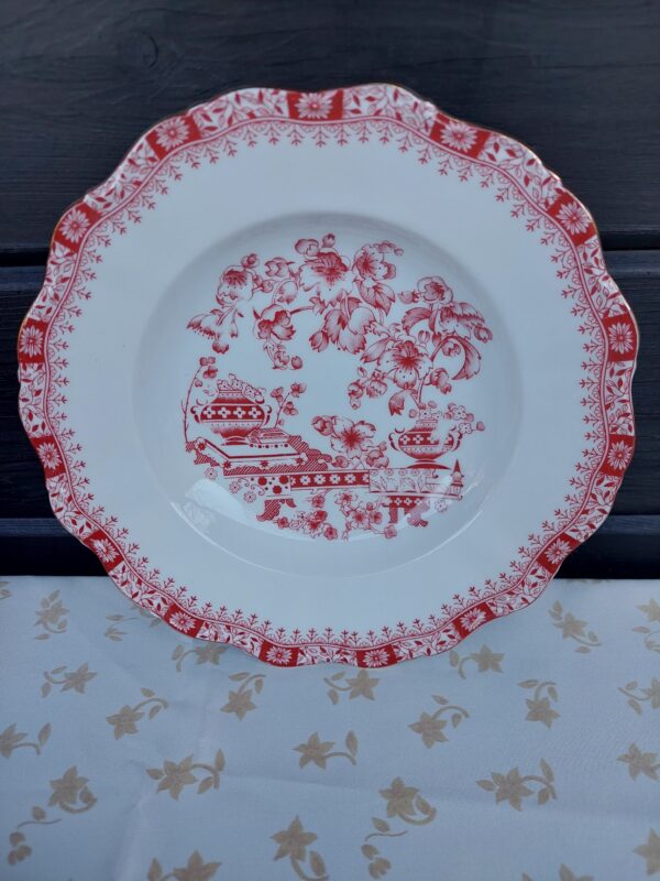 Dinnerbord Seltmann Weiden Bavaria Rood