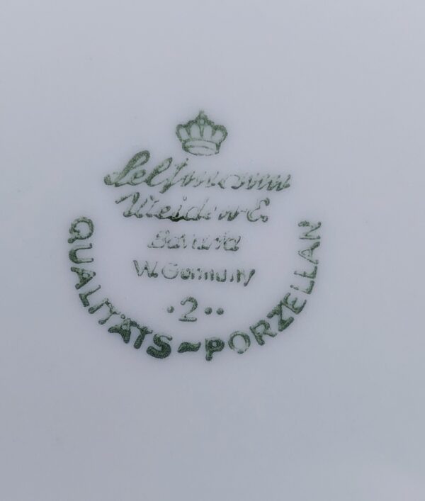 Dinnerbord Seltmann Weiden Bavaria Rood