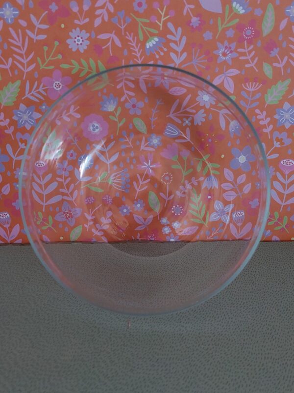 Glazen bonbonnaire met deksel