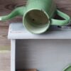 Emaille petroleumstel met koffiepot
