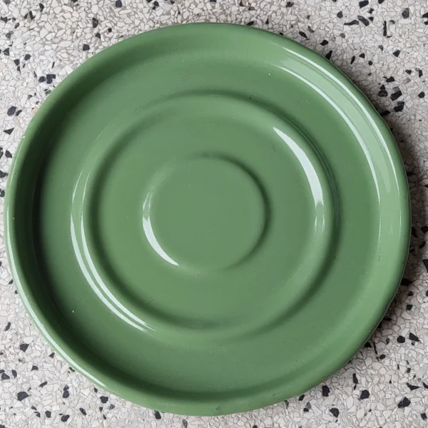 Emaille petroleumstel met koffiepot