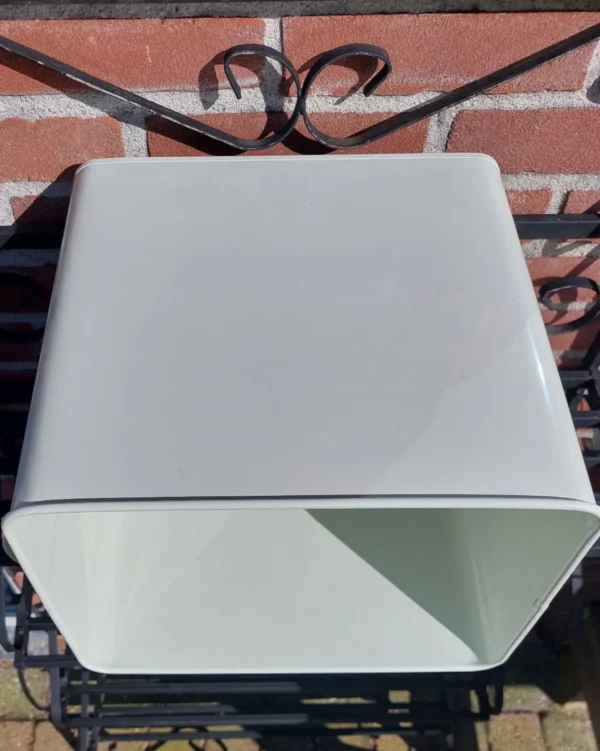 Grote emaille broodkist