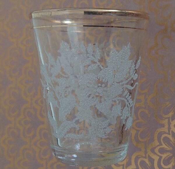 Set vintage jeneverglaasjes