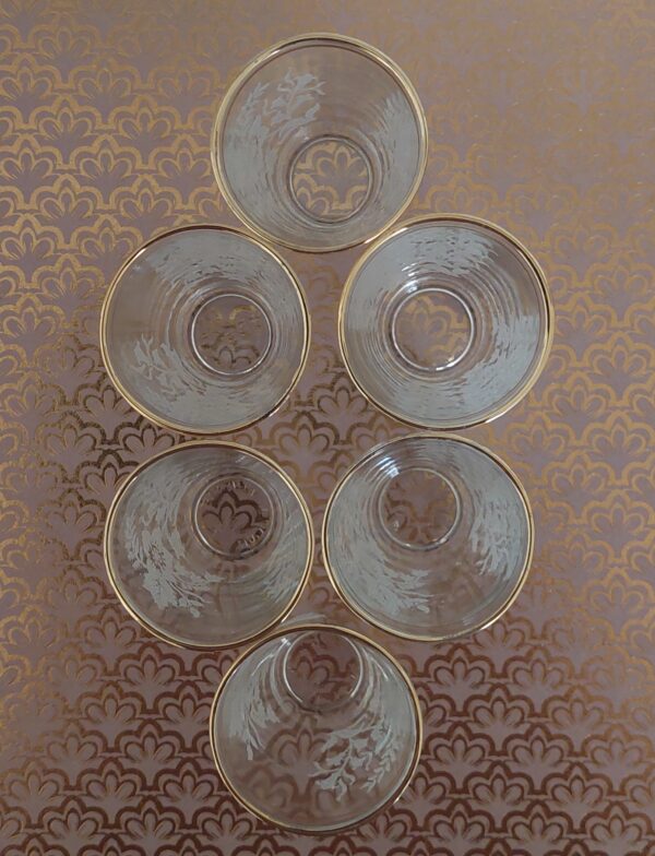 Set vintage jeneverglaasjes