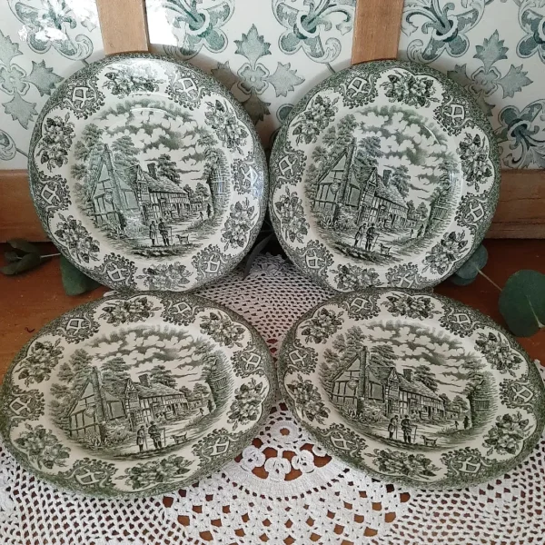 Set van 6 Gebaksbordjes English Ironstone Tableware