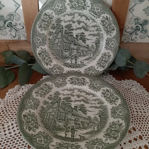 Set van 6 Gebaksbordjes English Ironstone Tableware