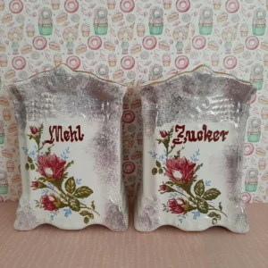 Set Brocante voorraadpotten