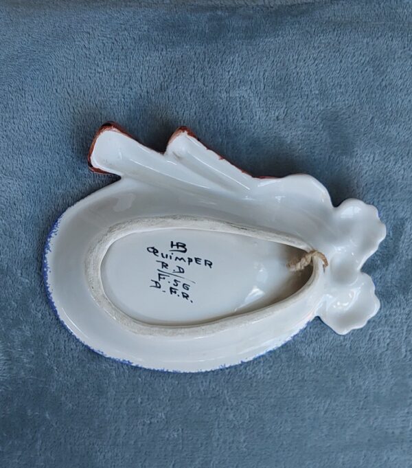 Quimper France schaaltje doedelzak