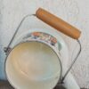 Bretonse vintage emaille waterketel