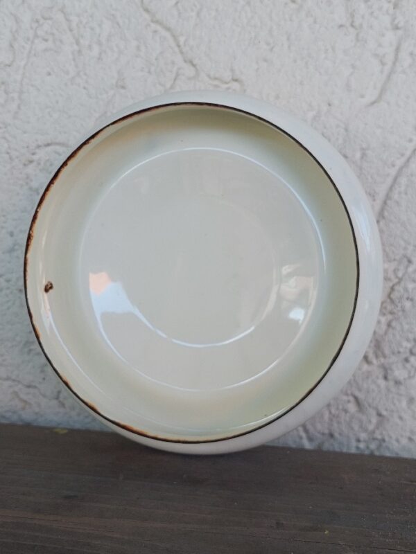 Bretonse vintage emaille waterketel
