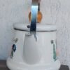 Bretonse vintage emaille waterketel