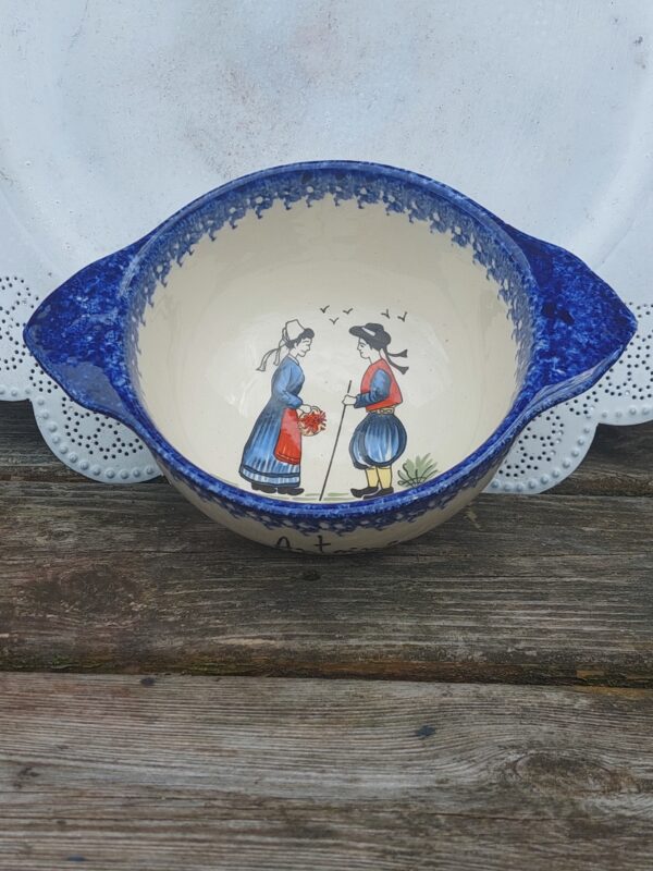 Ontbijtkom Bretons aardewerk Antoine