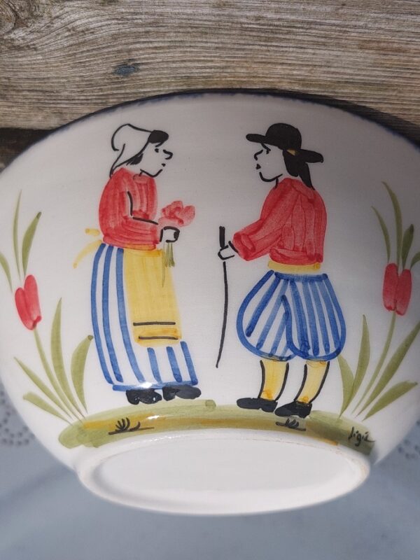 Ontbijtkom Bretons aardewerk