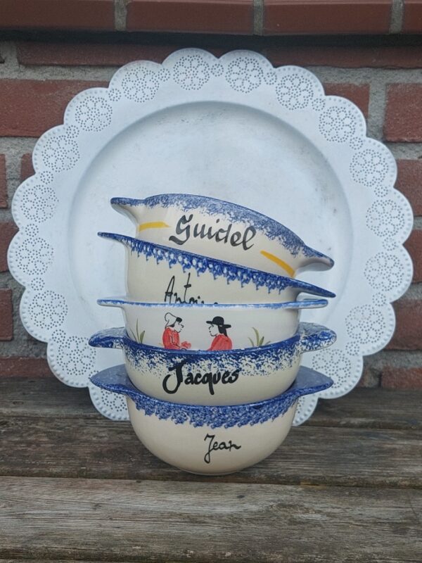 Ontbijtkom Bretons aardewerk Jean