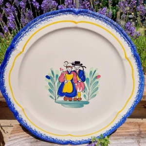 Grote Serveerschaal Bretons aardewerk