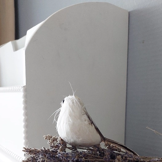 Grote houten postbak