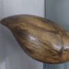 Houten vogel sculpture
